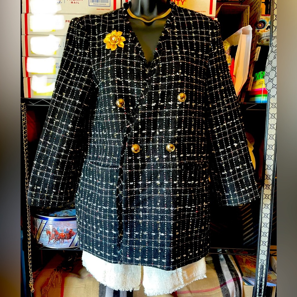 TWEED BLAZER